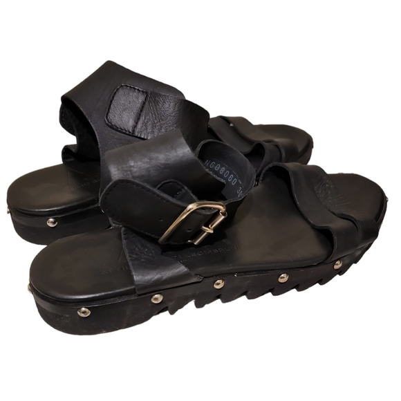 AGL leather wrap sandals - Picture 3 of 7